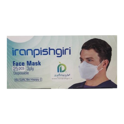 تصویر  ماسک بهداشتی 3 بعدی (محافظ دهان و بینی)